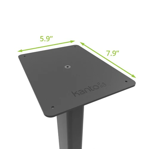 Kanto ST34 Speaker Stands Pair 34 Inch with MDF Base Black - Image 2