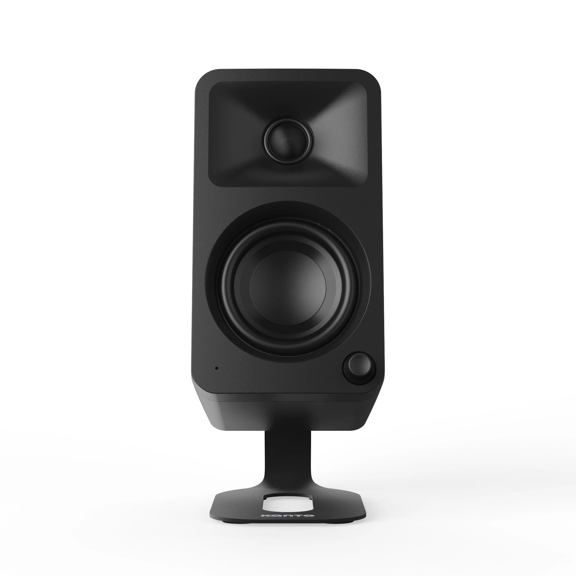 Kanto SU2 Rear-Mounted Desktop Stands for UKI and ORA Speakers Black - Image 9
