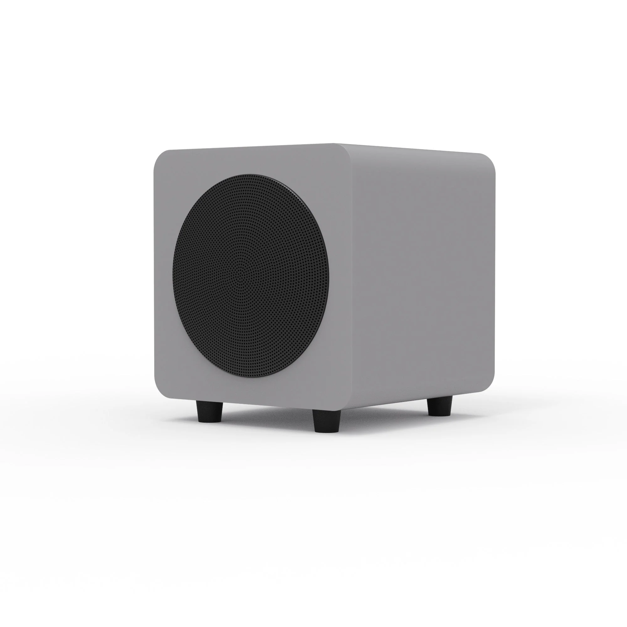Kanto SUB6 200W 6 Inch Vinyl Subwoofer - Matte Grey - Image 3
