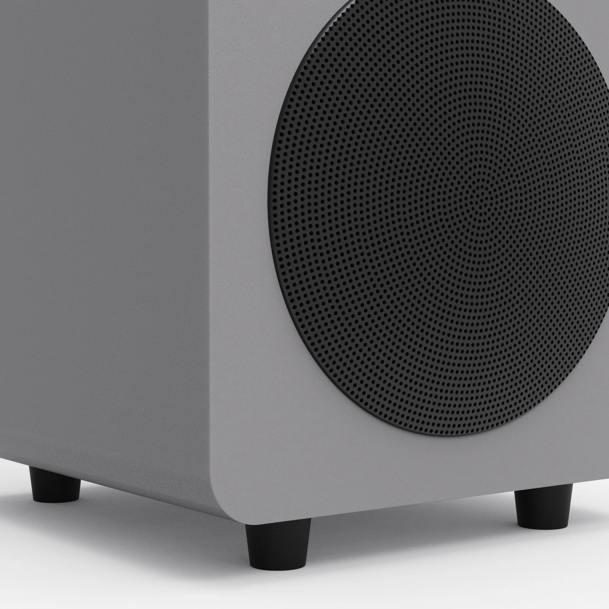 Kanto SUB6 200W 6 Inch Vinyl Subwoofer - Matte Grey - Image 4