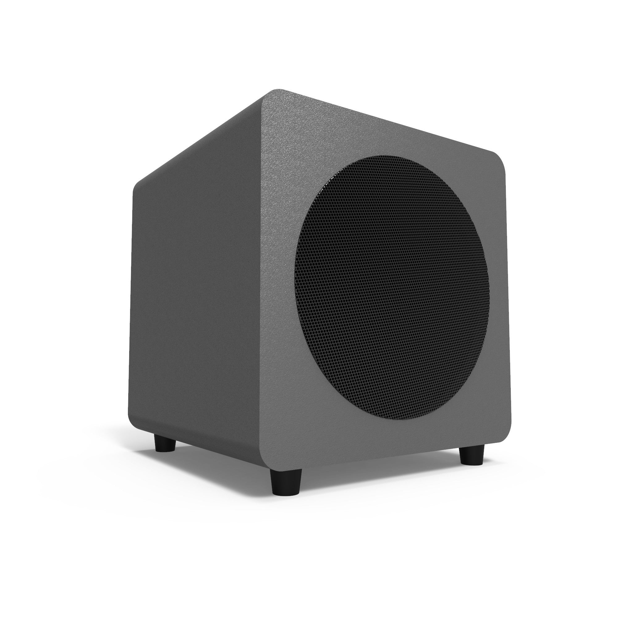 Kanto SUB8 Vinyl Subwoofer Matte Grey - Image 3