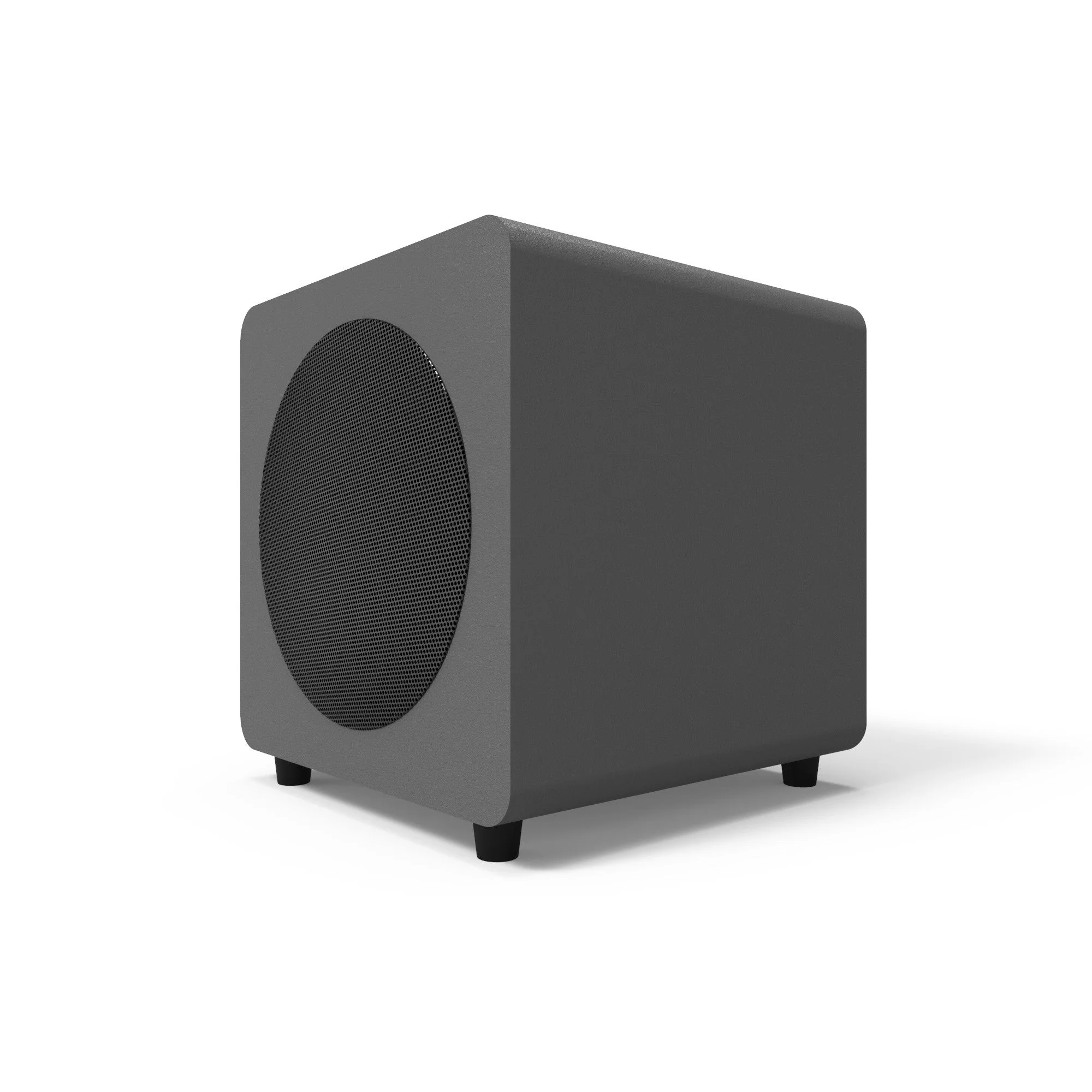 Kanto SUB8 Vinyl Subwoofer Matte Grey - Image 4