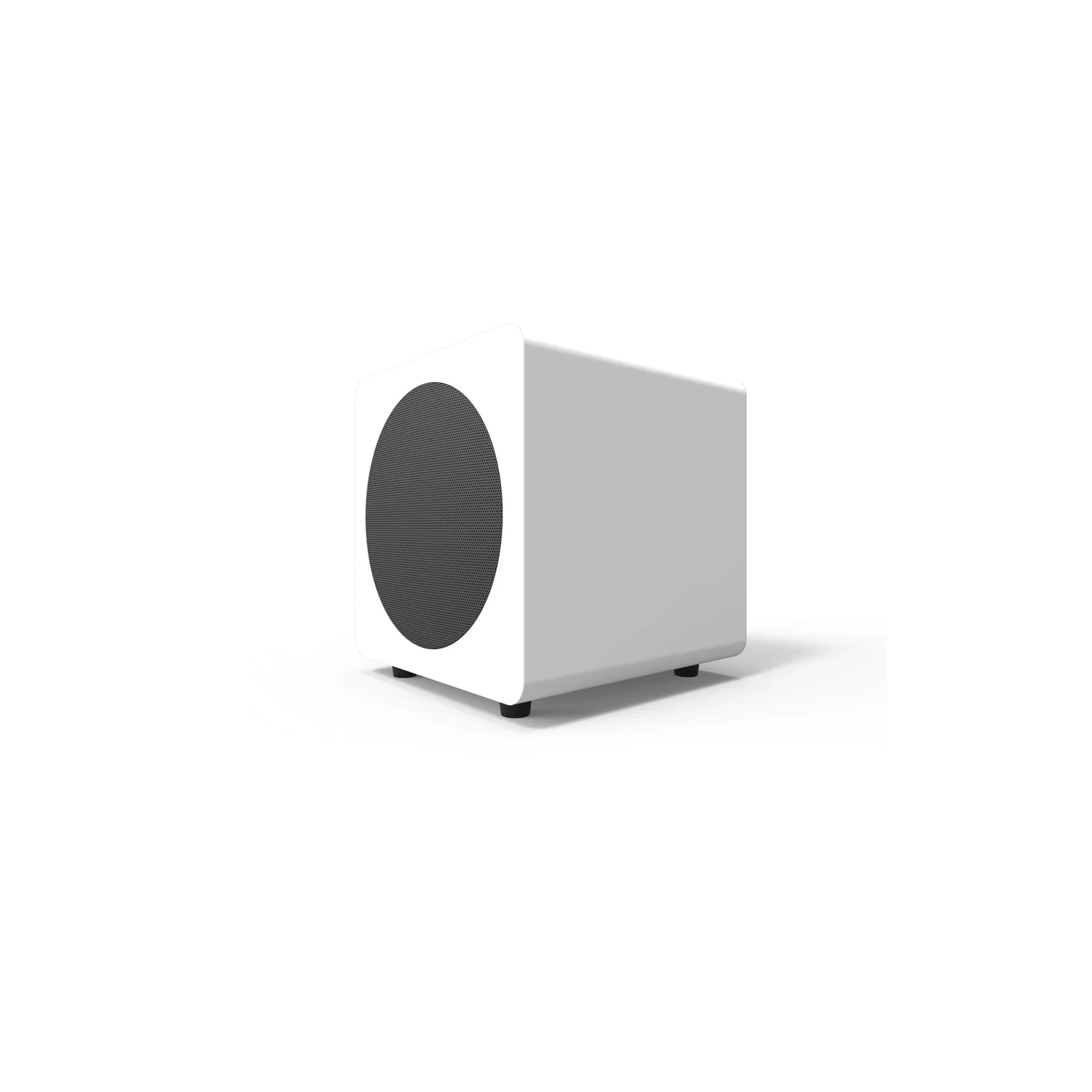 Kanto SUB8 Vinyl Subwoofer Matte White - Image 3