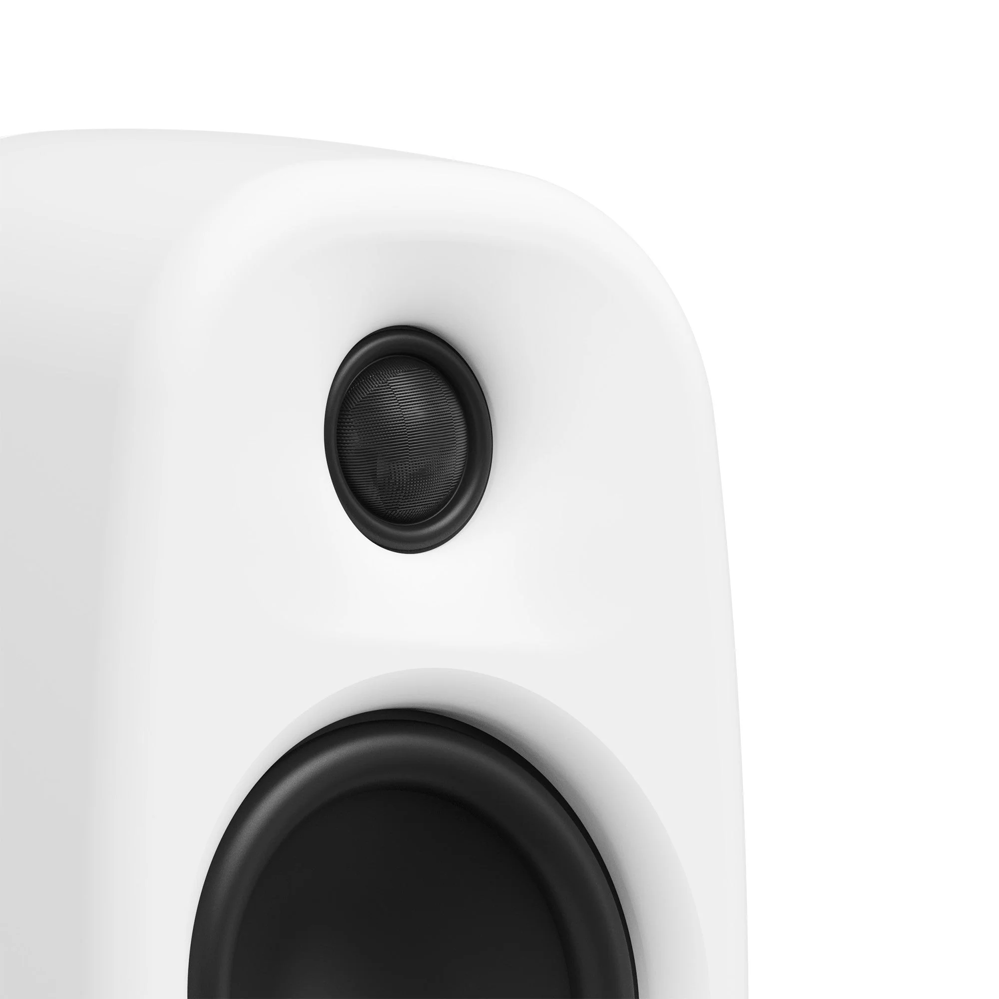 Kanto UKI 100W Bluetooth Desktop Speakers Pair White Chalk - Image 6