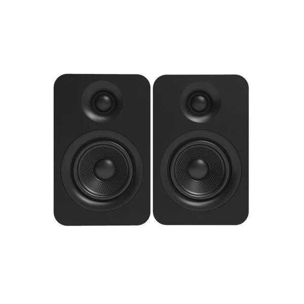 Kanto YUP4 Passive 4 inch Bookshelf Speakers Matte Black - Image 2