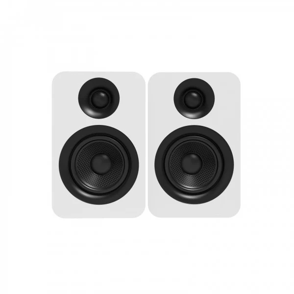 Kanto YUP4 Passive 4 inch Bookshelf Speakers Matte White - Image 2