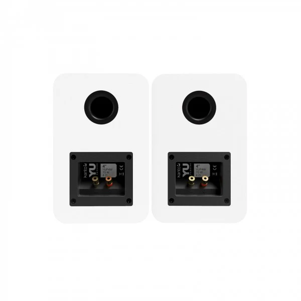 Kanto YUP4 Passive 4 inch Bookshelf Speakers Matte White - Image 5