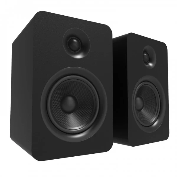 Kanto YUP6 Passive 5.25 inch Bookshelf Speakers Matte Black - Image 3