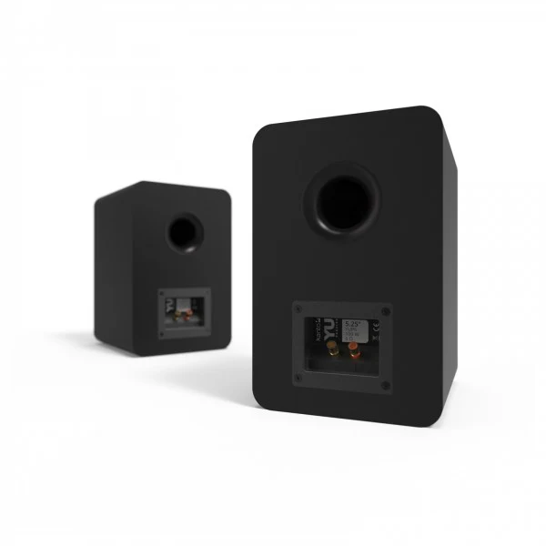 Kanto YUP6 Passive 5.25 inch Bookshelf Speakers Matte Black - Image 4