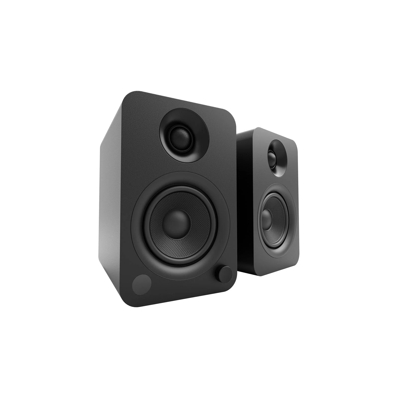 Kanto YU 140W Powered Bookshelf Speakers with Bluetooth Matte Black - Image 4
