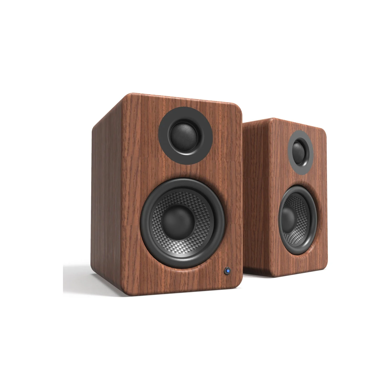 Kanto YU2 Powered Desktop Speakers Walnut - Image 2