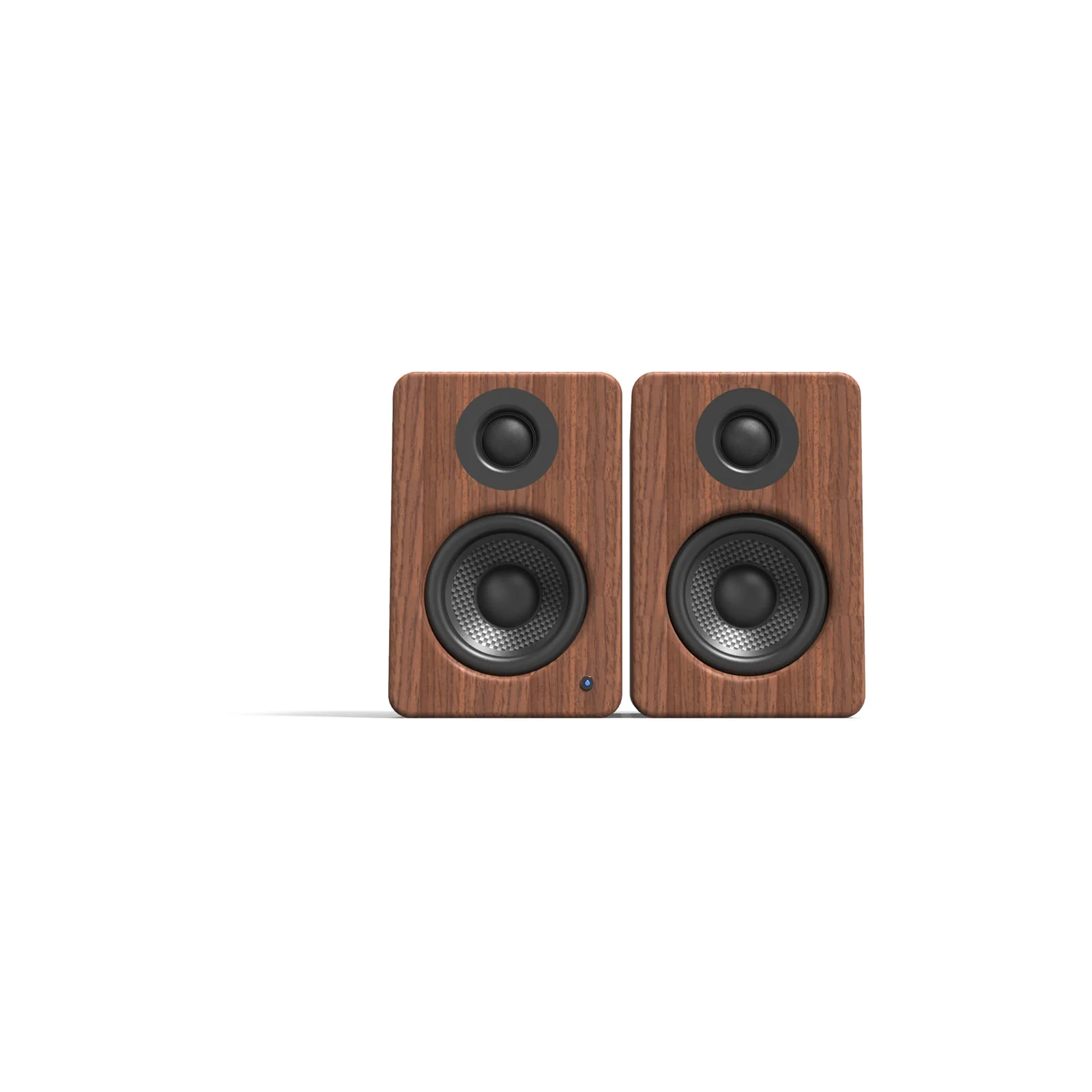 Kanto YU2 Powered Desktop Speakers Walnut - Image 3