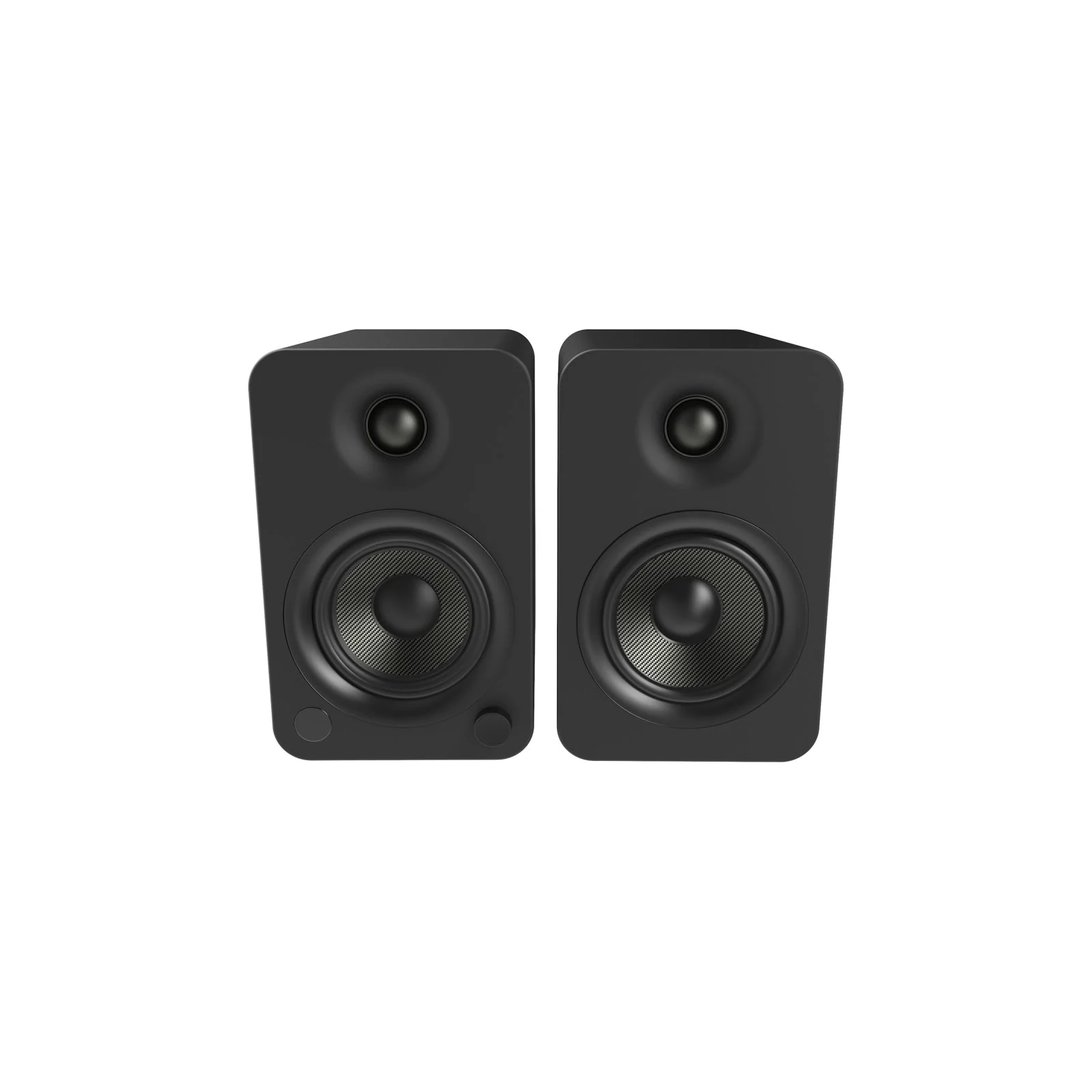 Kanto YU4 Powered Bookshelf Speakers With Bluetooth Matte Black - Image 2