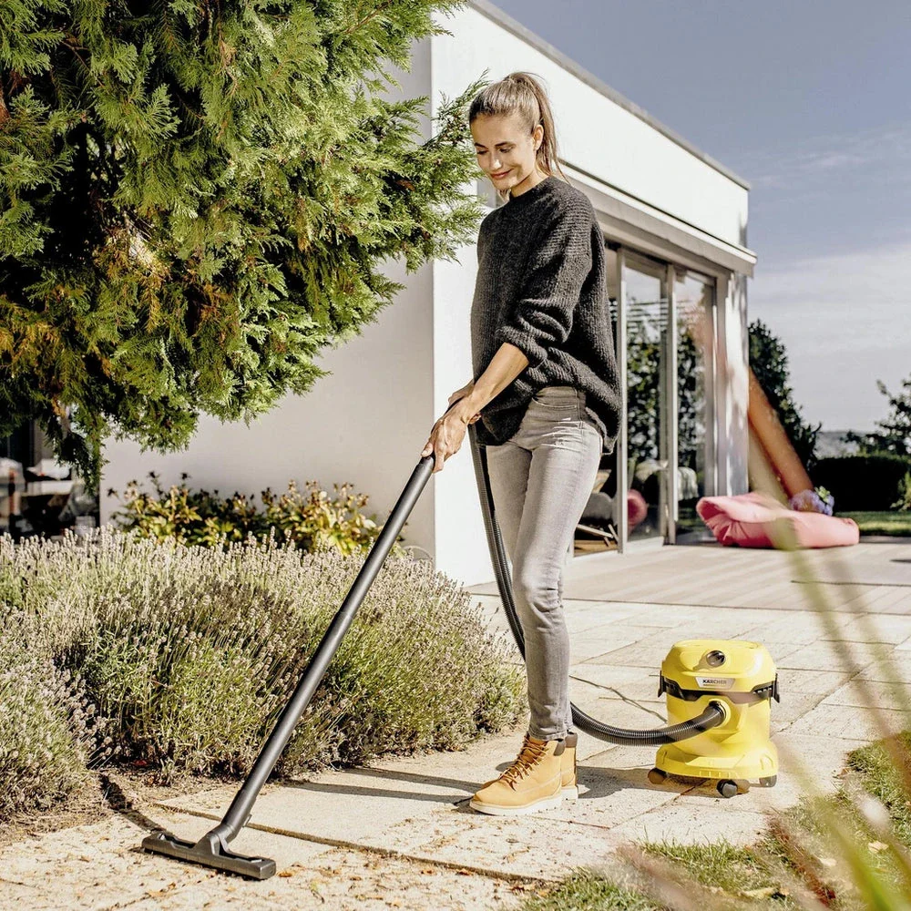 Karcher WD 2 Plus Wet and Dry Vacuum Cleaner - Yellow - Image 6