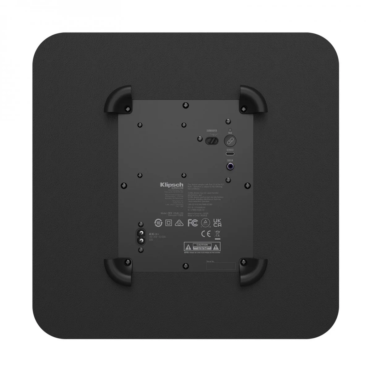 Klipsch Flexus Sub 100 Wireless Subwoofer Black - Image 5
