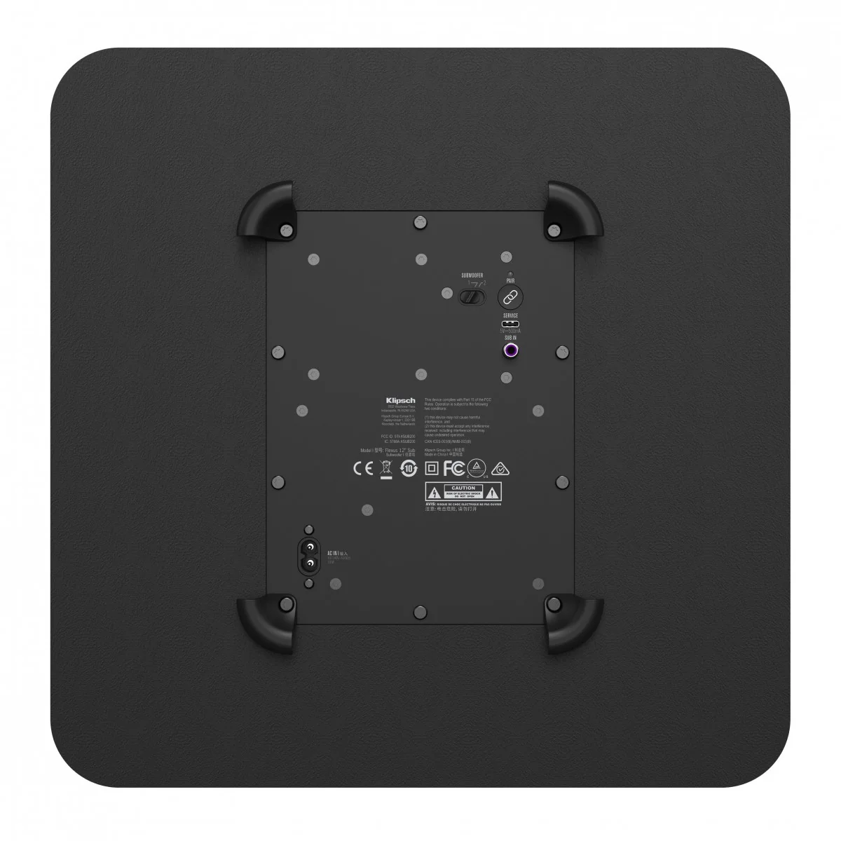 Klipsch Flexus Sub 200 12 Inch Wireless Subwoofer Black - Image 4