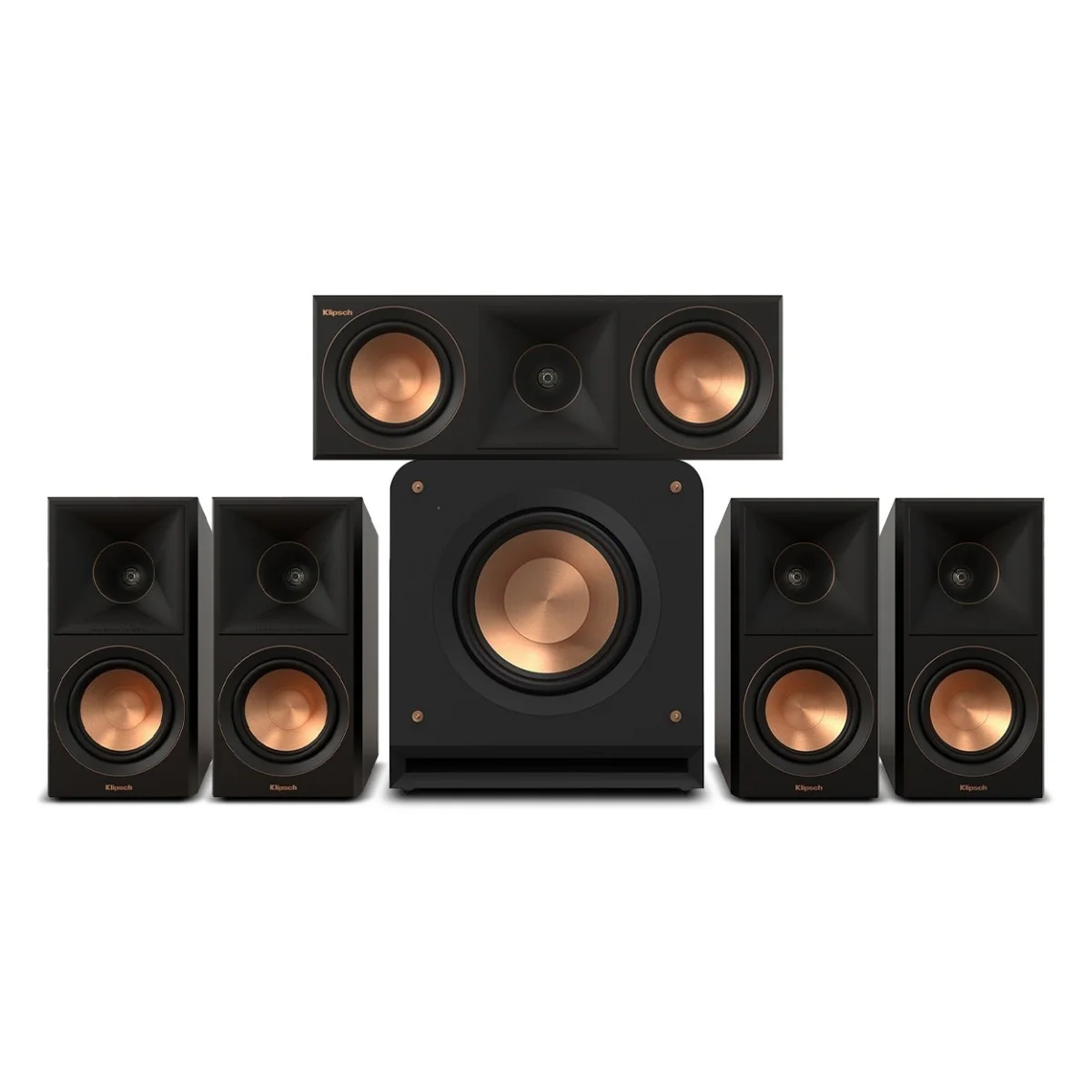 Klipsch Reference Premier MKII 5.1 Home Cinema Speaker Package - Black