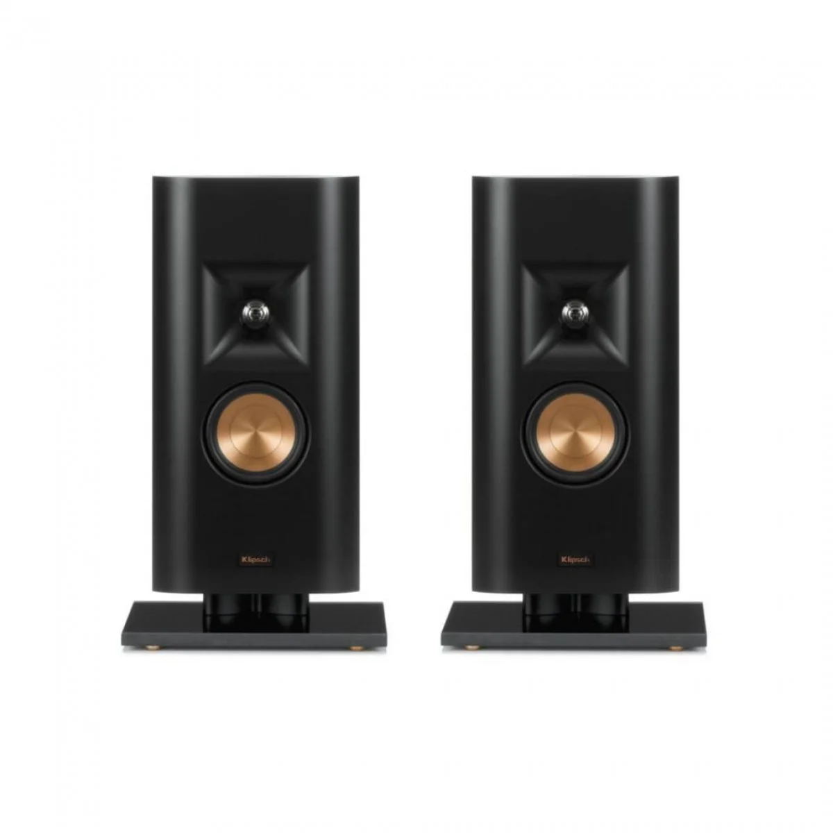 Klipsch RP-140D Reference Premiere Slimline On-Wall Speakers with Stand PAIR Black