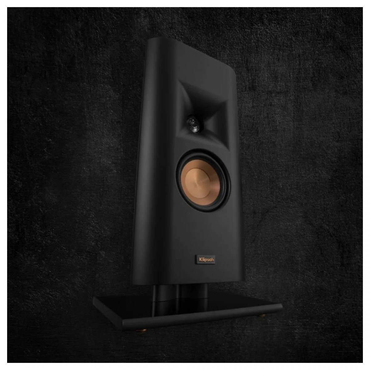 Klipsch RP-140D Reference Premiere Slimline On-Wall Speakers with Stand PAIR Black - Image 5