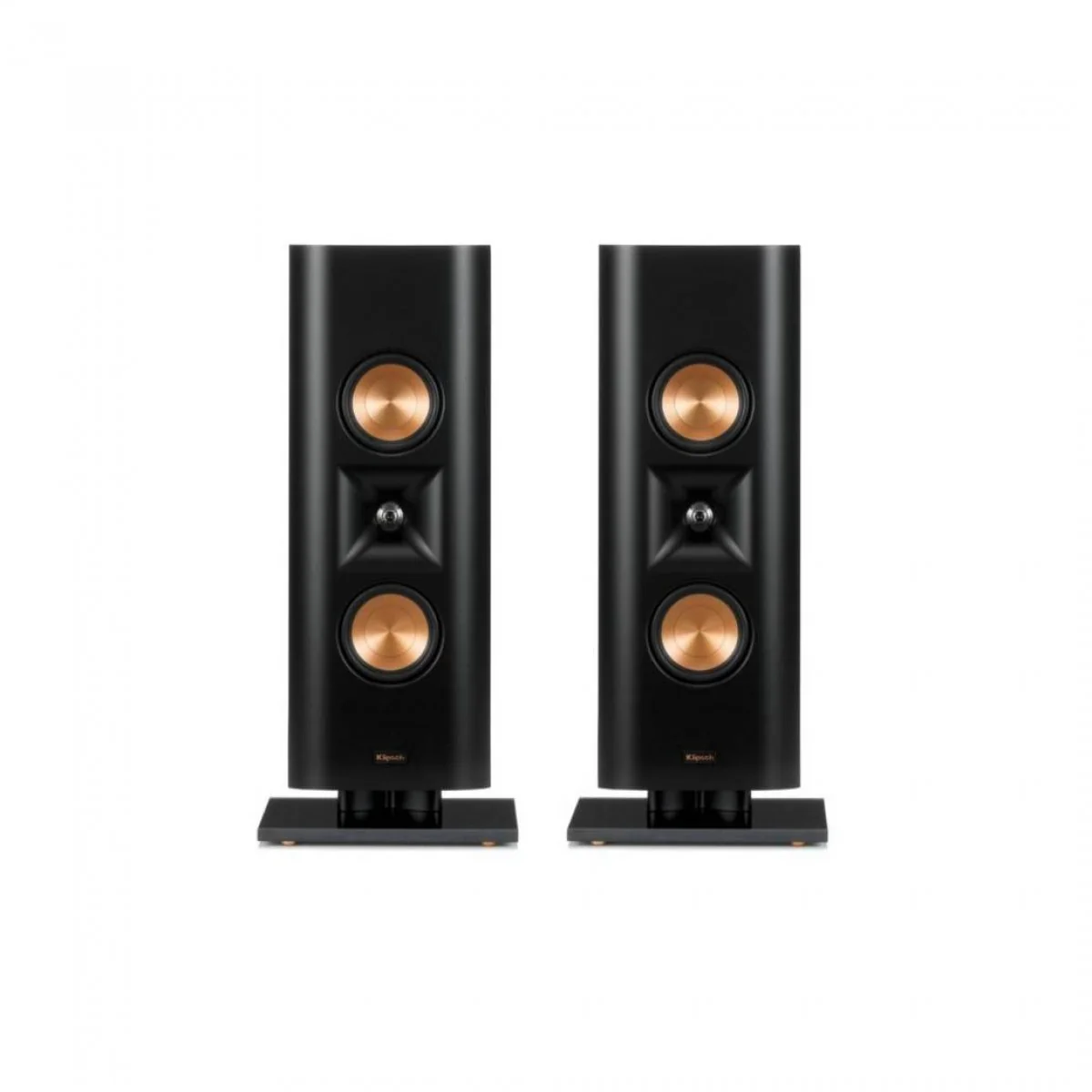 Klipsch RP-240D Reference Premier Slimline On-Wall Speakers with Stand PAIR in Black