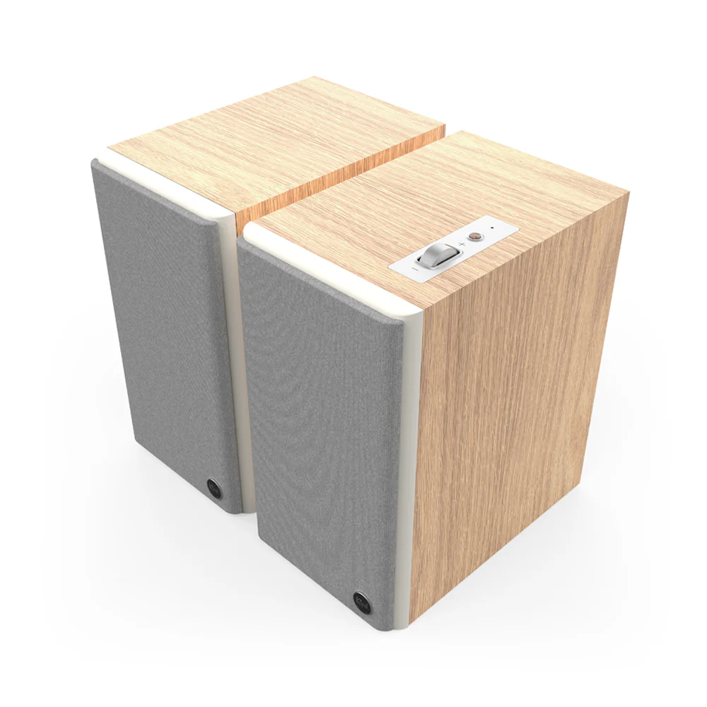 Klipsch The Fives II Active Bookshelf Speakers Pair - Red Oak - Image 2