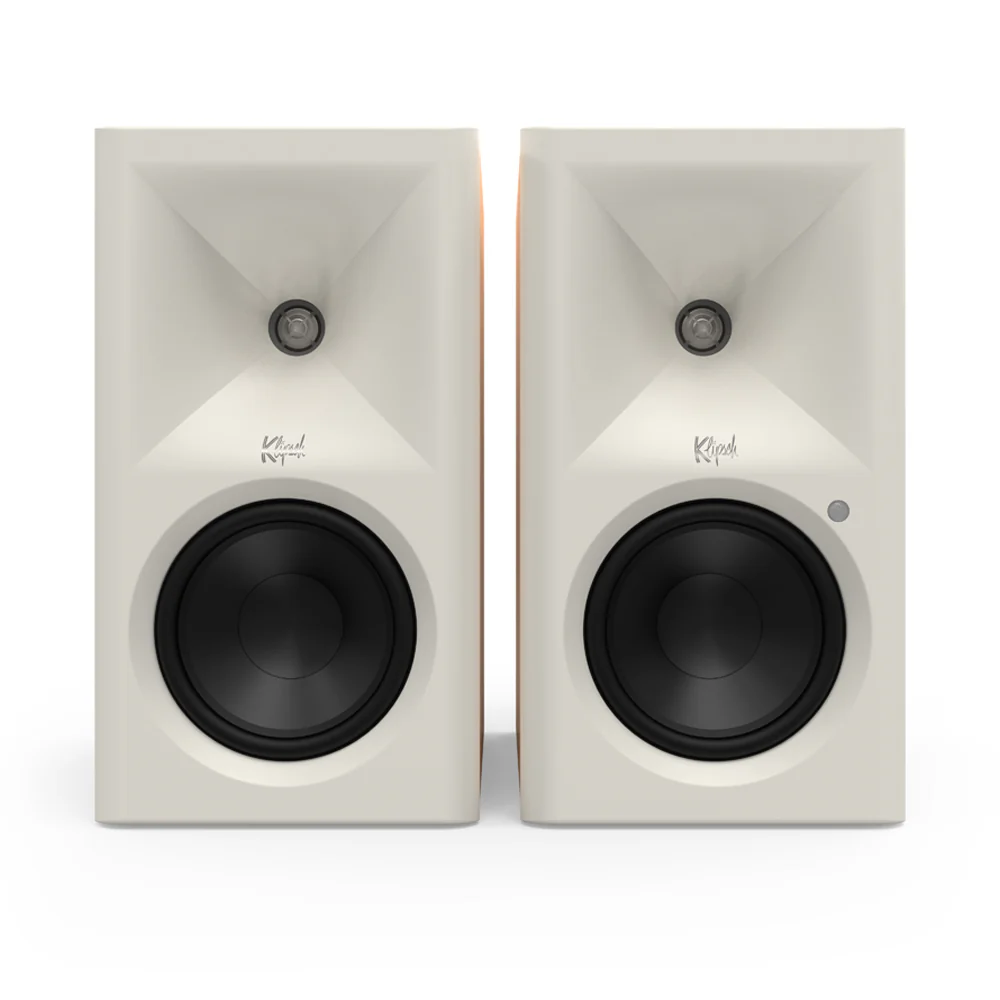 Klipsch The Fives II Active Bookshelf Speakers Pair - Red Oak - Image 3