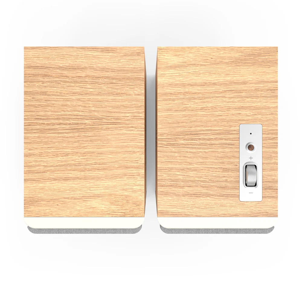Klipsch The Fives II Active Bookshelf Speakers Pair - Red Oak - Image 7
