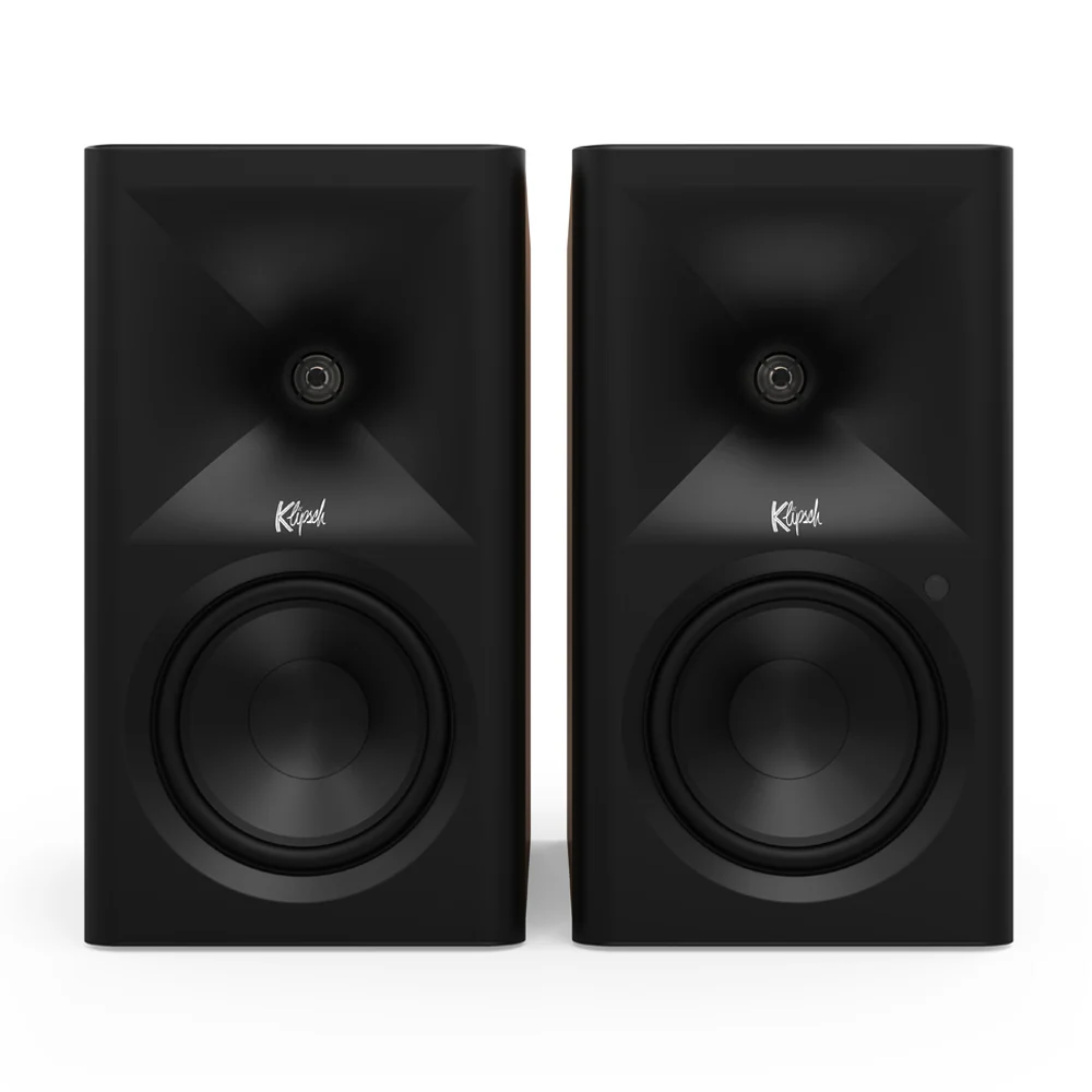 Klipsch The Fives II Active Bookshelf Speakers Pair - Walnut - Image 5
