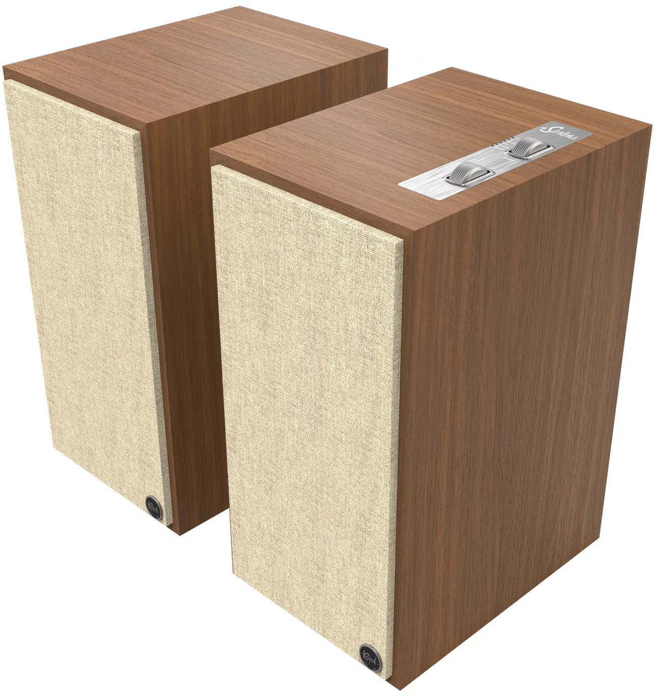 Klipsch The Sevens Active Speakers Walnut - Image 2
