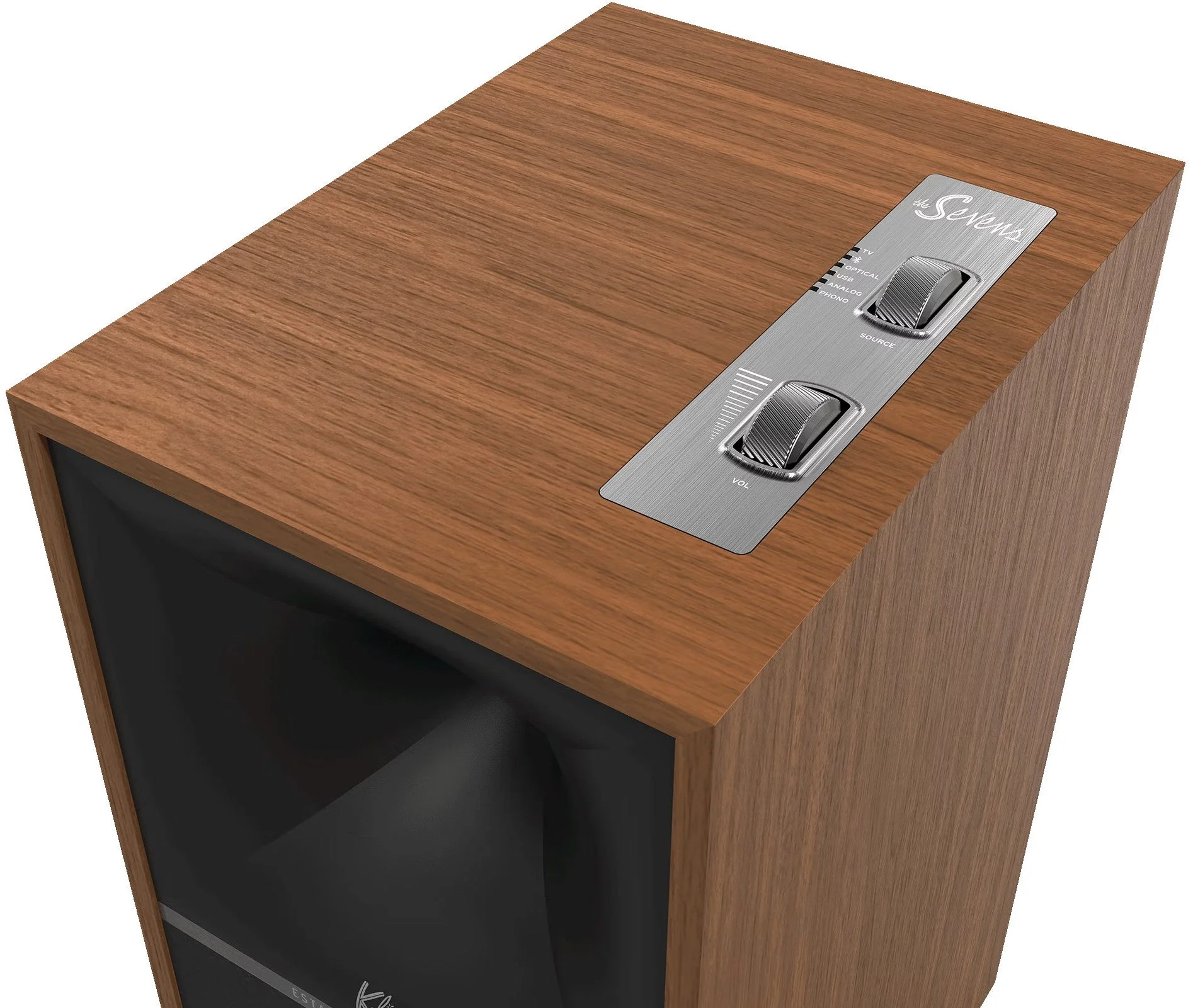 Klipsch The Sevens Active Speakers Walnut - Image 3