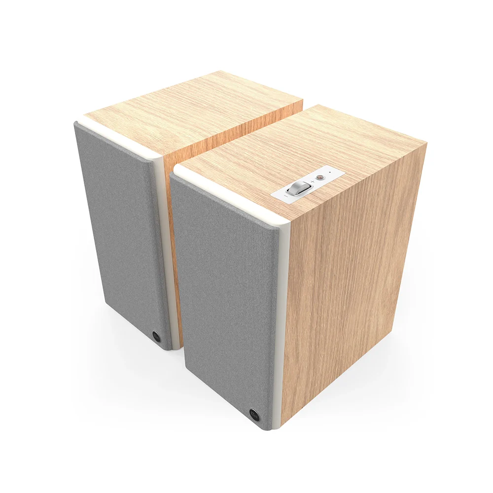 Klipsch The Sevens II Active Bookshelf Speakers Red Oak - Image 5