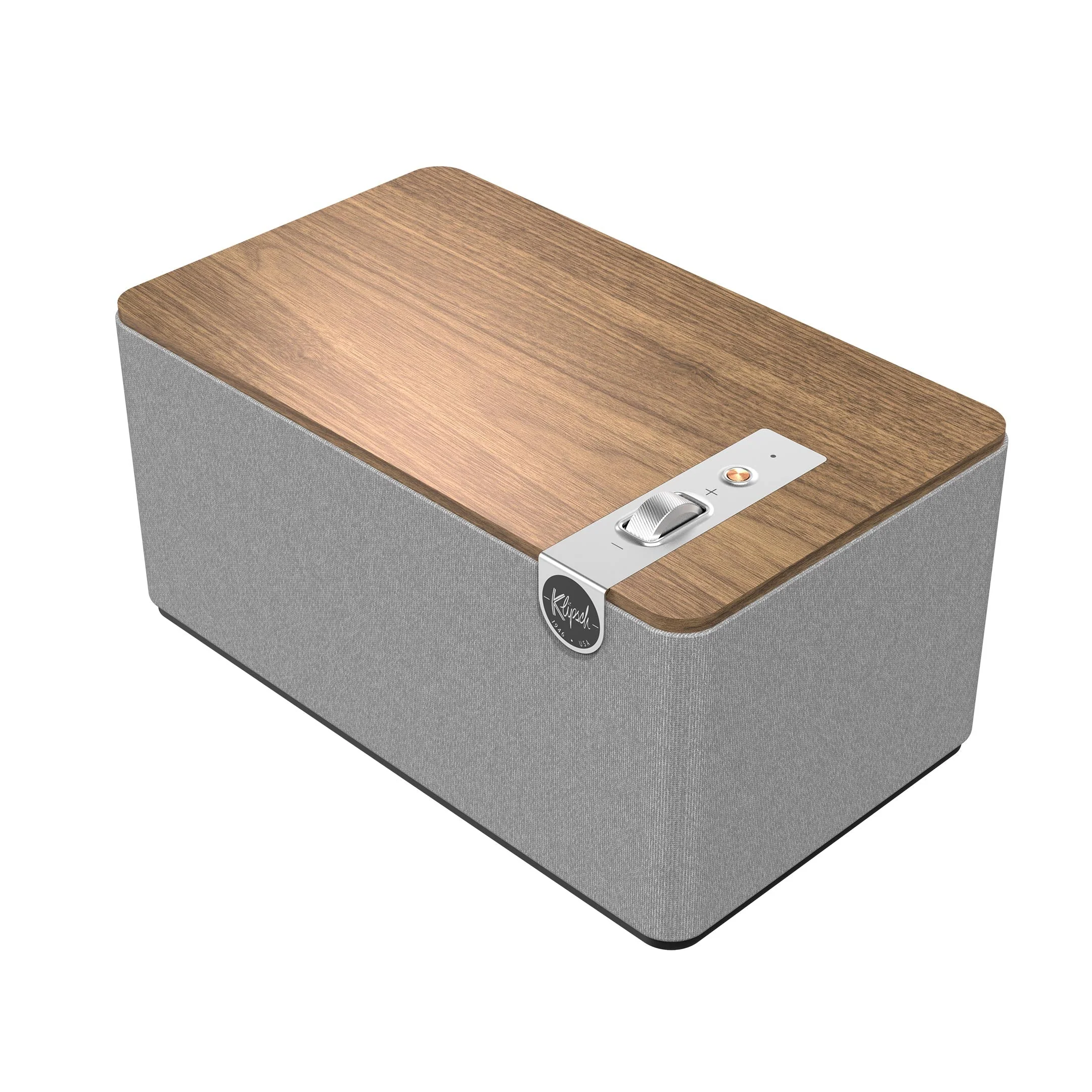 Klipsch The Three Plus Premium Multiroom Bluetooth Wireless Speaker Walnut - Image 2