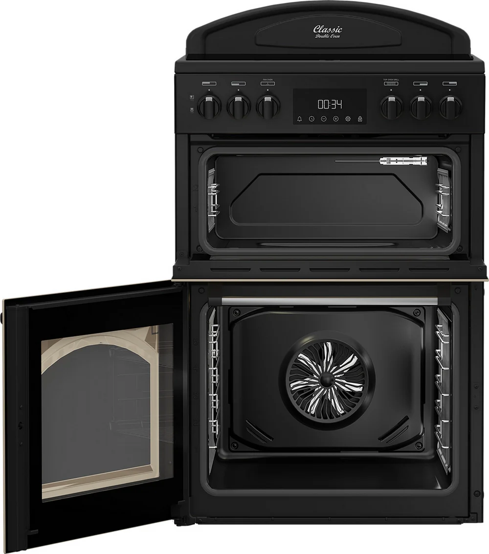 Leisure CLB60ECC 60cm Freestanding Double Oven Electric Range Style Cooker in Cream - A Rated - Image 5
