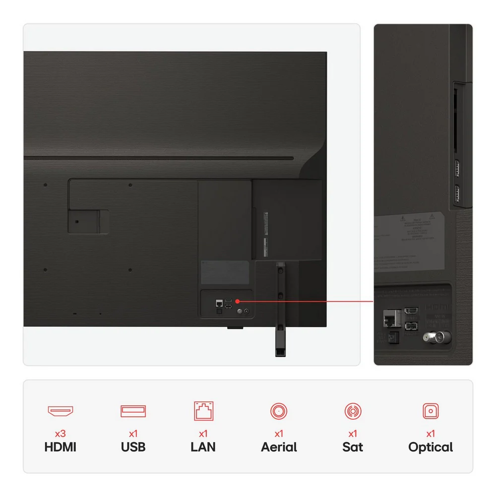 LG 50QNED84A6C 50 Inch QNED evo AI QNED84 HDR 4K Ultra HD Smart TV - Image 3