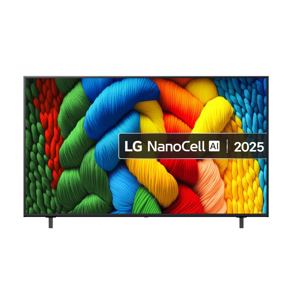 LG 65NANO80A6B 65 Inch NanoCell AI NANO80 4K Ultra HD HDR Smart TV