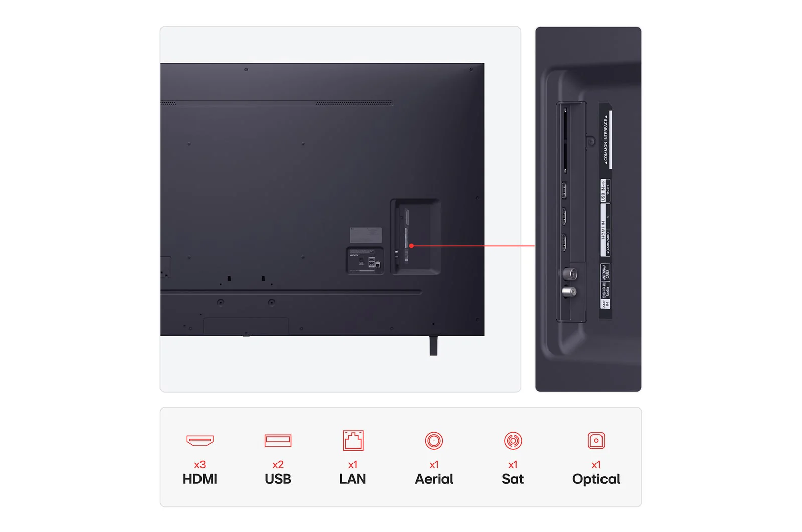 LG 75UA74006LB 75 Inch AI ThinQ UA74 4K UHD HDR Smart TV - Image 10