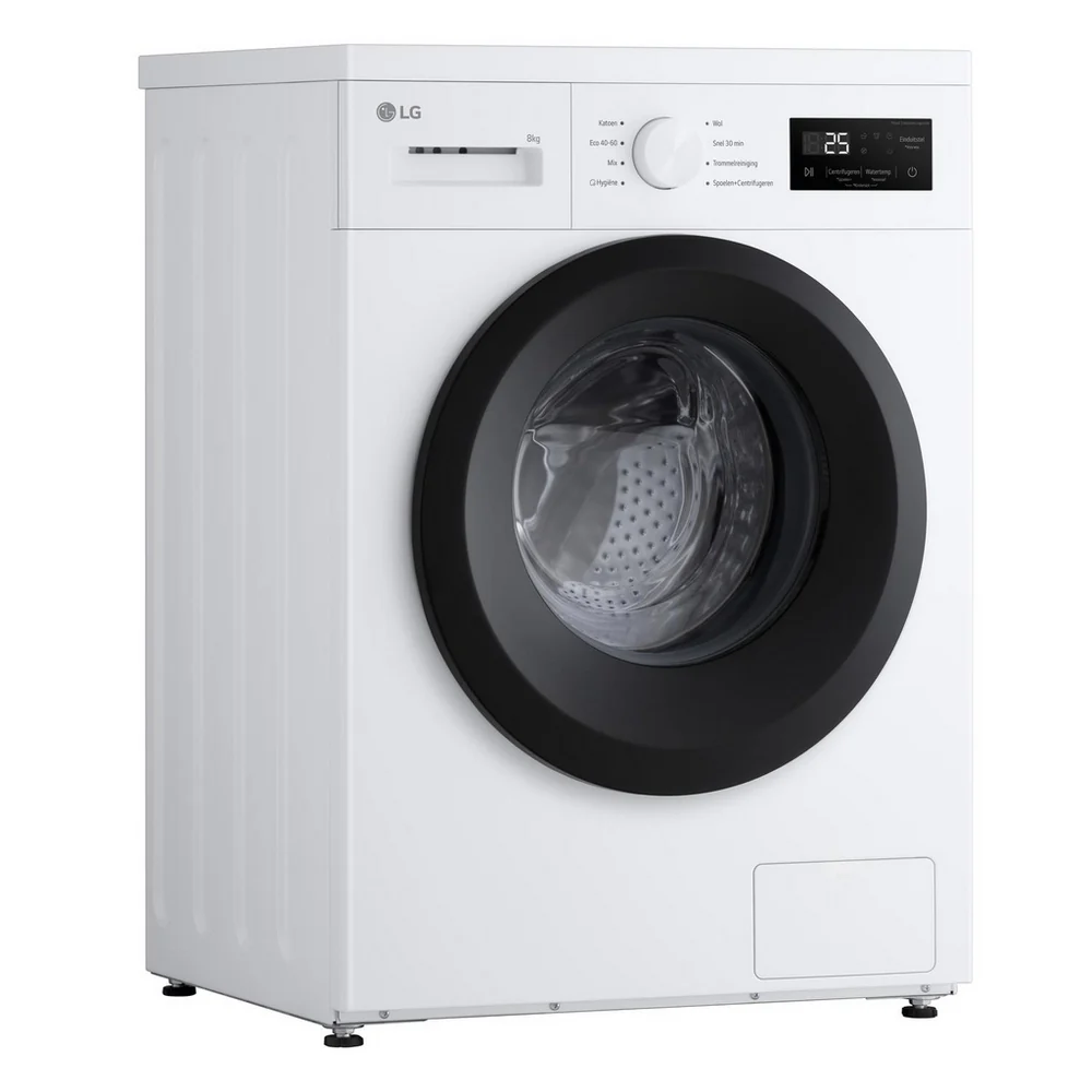 LG F4A10S8NWK 8kg 1400 Spin Front Load Washing Machine White - A Rated - Image 8