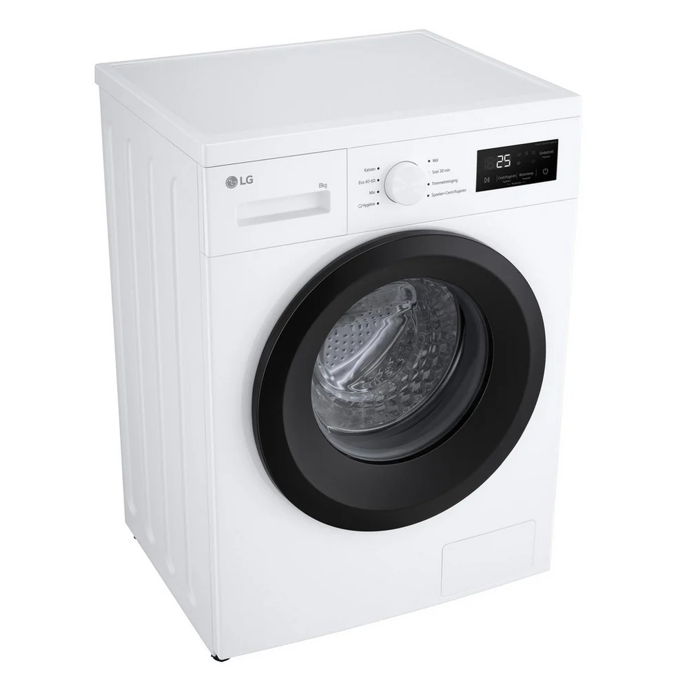 LG F4A10S8NWK 8kg 1400 Spin Front Load Washing Machine White - A Rated - Image 9