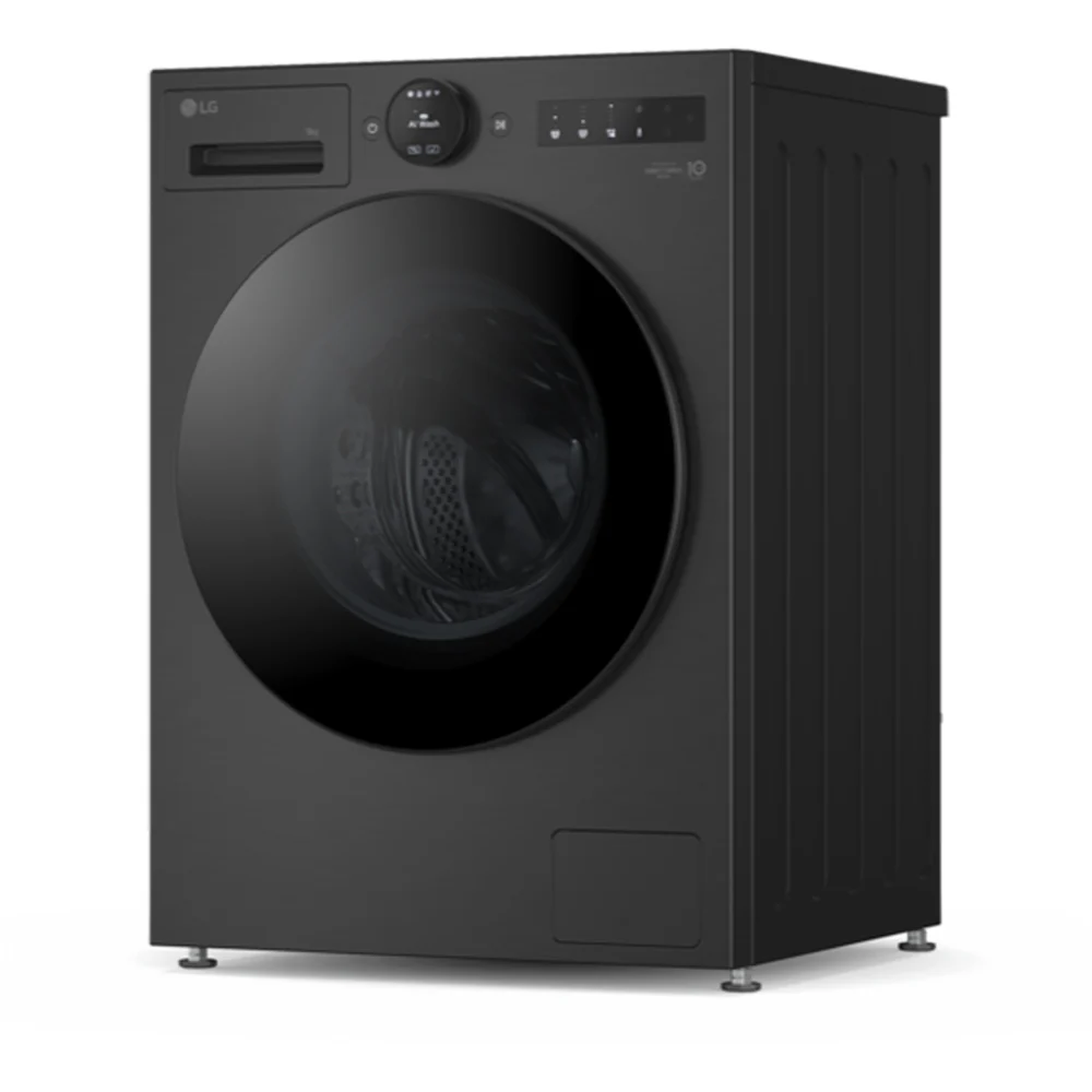 LG F4X7009TBB 9kg 1400 Spin AI Direct Drive Freestanding Washing Machine Black - Image 11