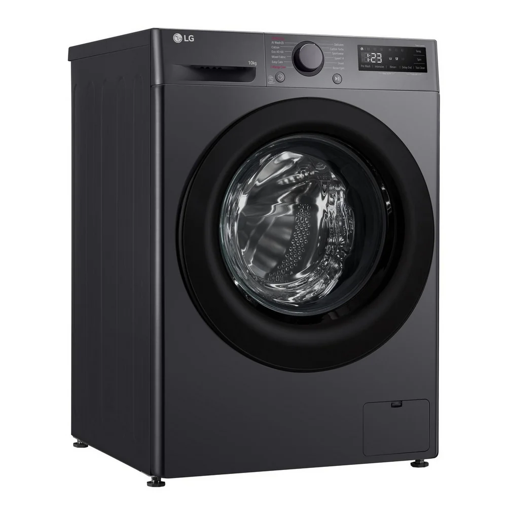 LG F4Y510GBLN1 10kg Steam 1400 Spin Freestanding Front Loading Washing Machine Slate Grey - Image 12