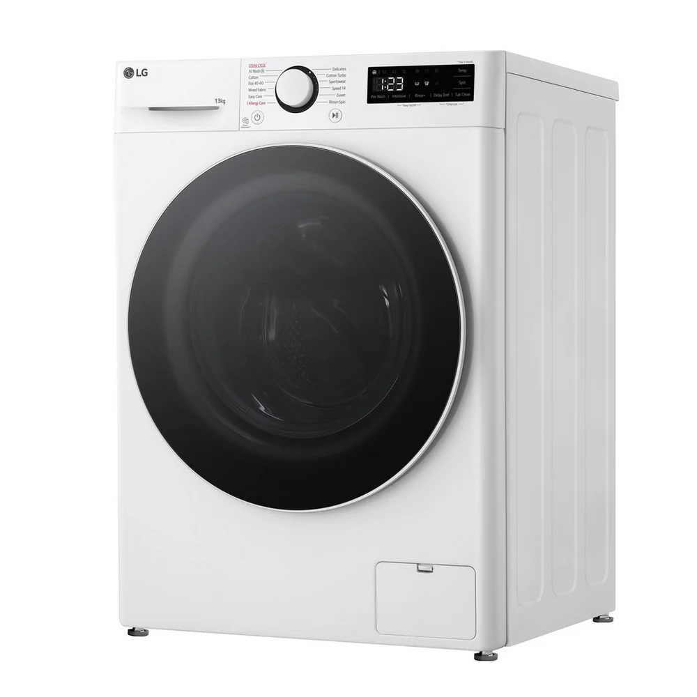 LG F4Y513WWLN1 13kg 1400 Spin AI Direct Drive Freestanding Washing Machine White - Image 15