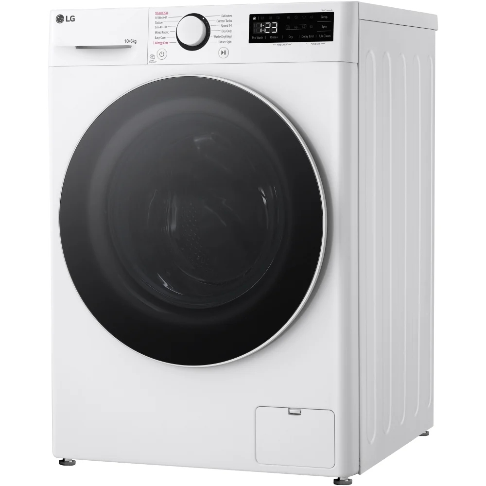 LG FWY606WWLN1 10+6kg 1400 Spin Washer Dryer White - Image 17