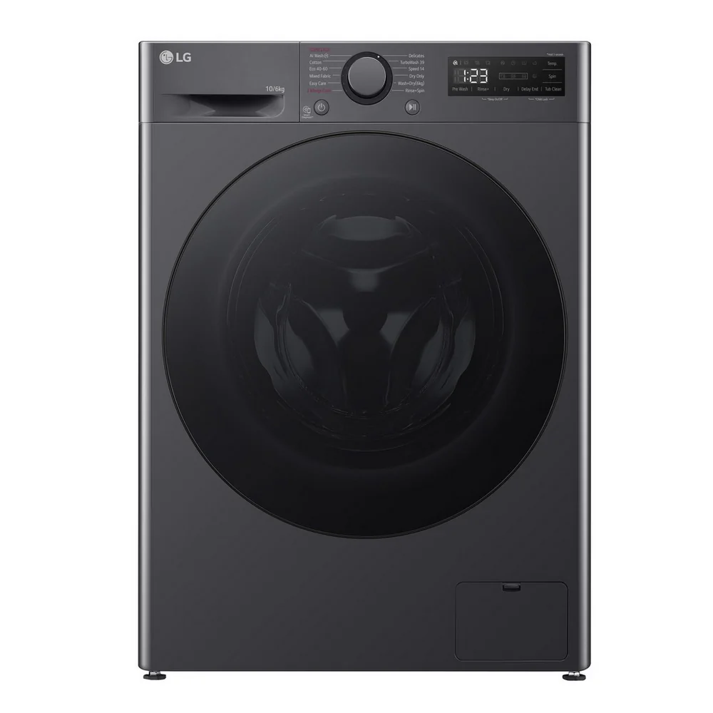 LG FWY706GBTN1 10+6 kg 1400 Spin Freestanding Washer Dryer Slate Grey