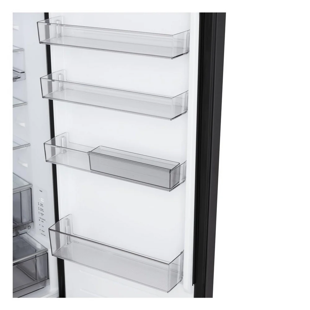 LG GBBS524CEV NatureFRESH 375L Freestanding Frost Free Fridge Freezer Essence Black Steel - Image 10