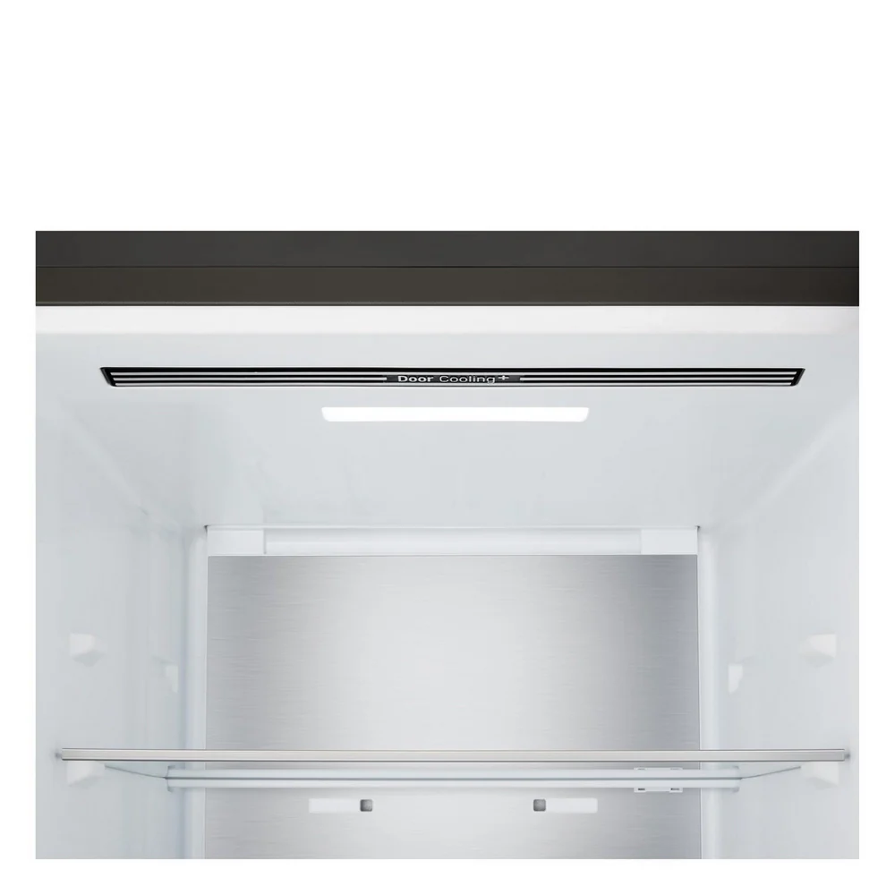 LG GBBS524CEV NatureFRESH 375L Freestanding Frost Free Fridge Freezer Essence Black Steel - Image 3