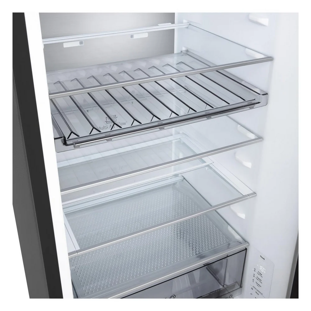 LG GBBS524CEV NatureFRESH 375L Freestanding Frost Free Fridge Freezer Essence Black Steel - Image 8