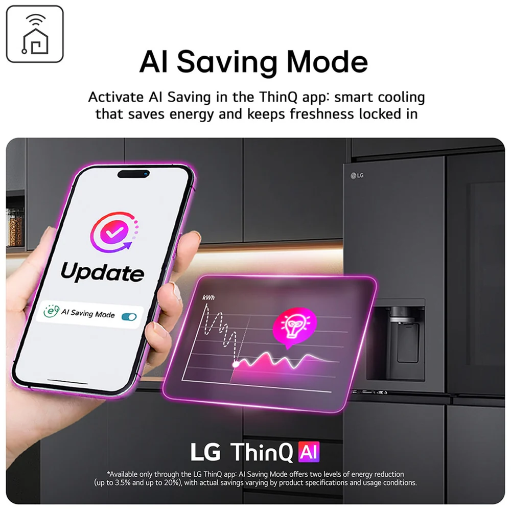 LG GBBSJ10DPY NatureFRESH 333L Total No Frost Fridge Freezer Prime Silver - Image 7