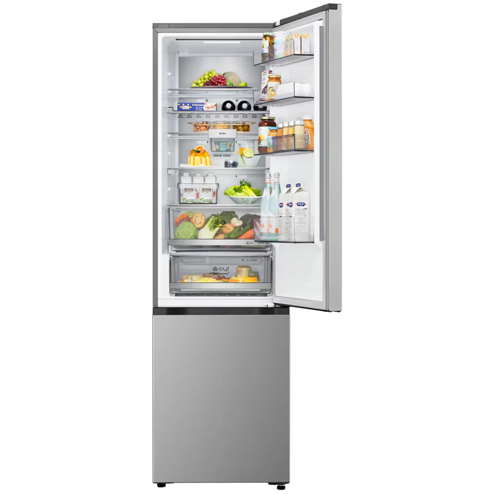 LG GBBSJ10DPY NatureFRESH 333L Total No Frost Fridge Freezer Prime Silver - Image 9