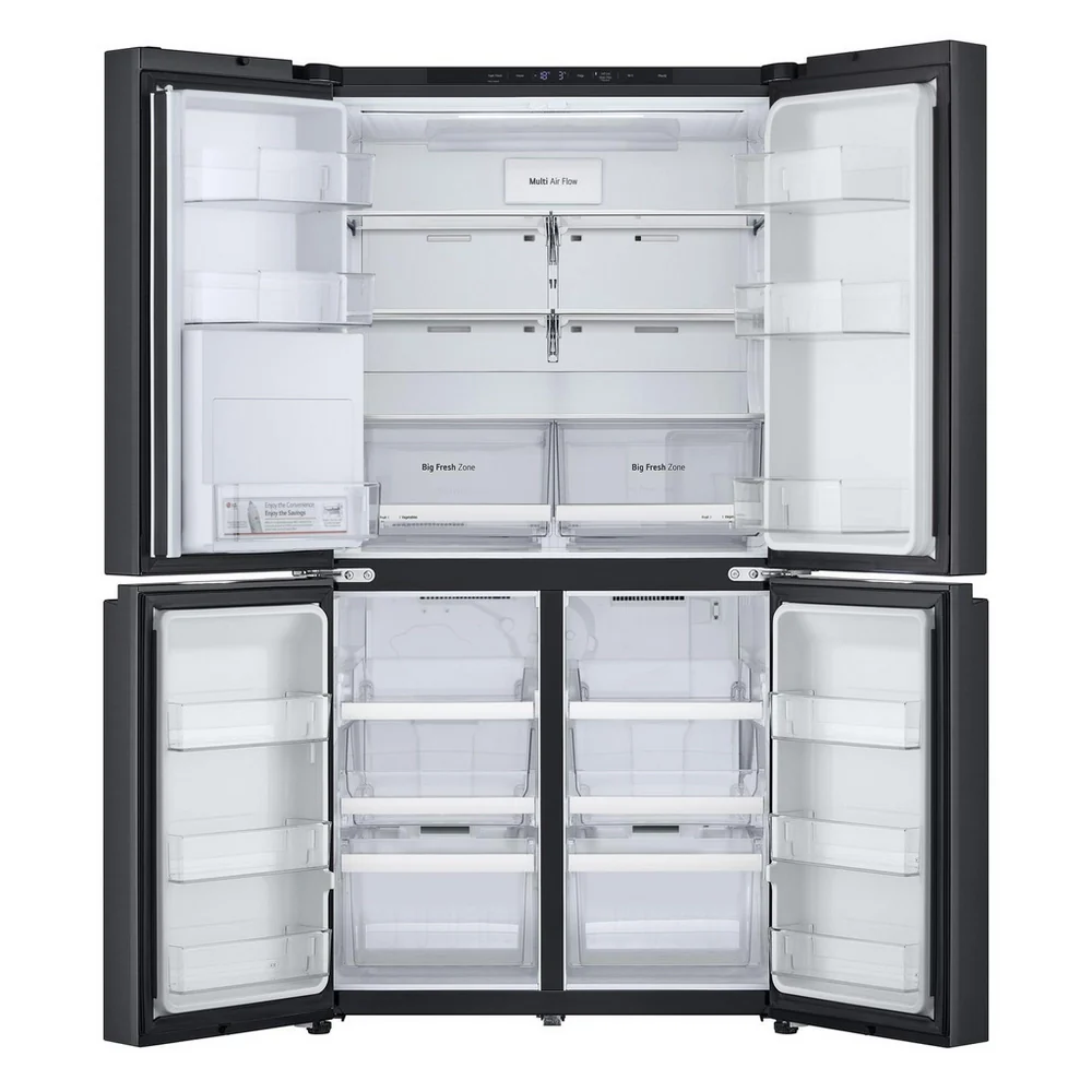 LG GMF960EV4E 646L NatureFRESH Plumbed American Style Fridge Freezer Black - E Rated - Image 10