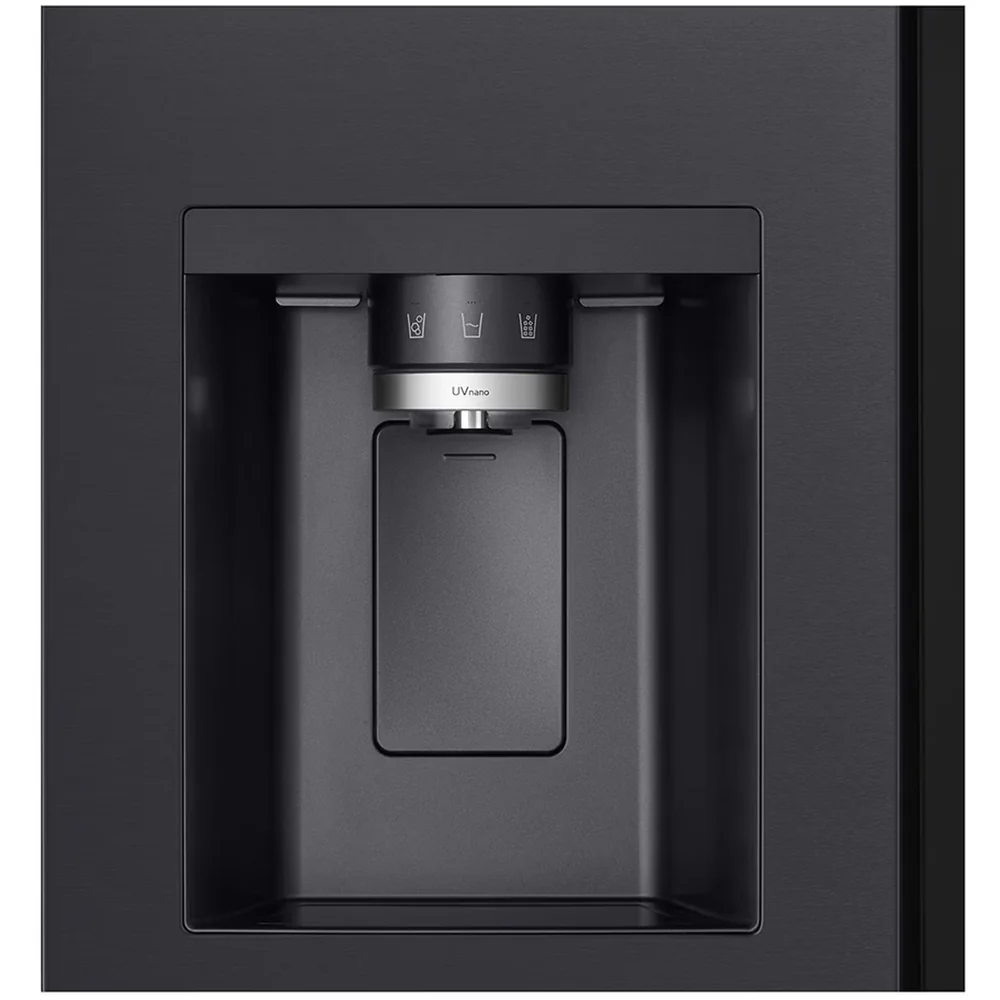 LG GSXE91EVAD 628L InstaView Non-Plumbed Frost Free American Fridge Freezer Essence Black Steel - Image 9